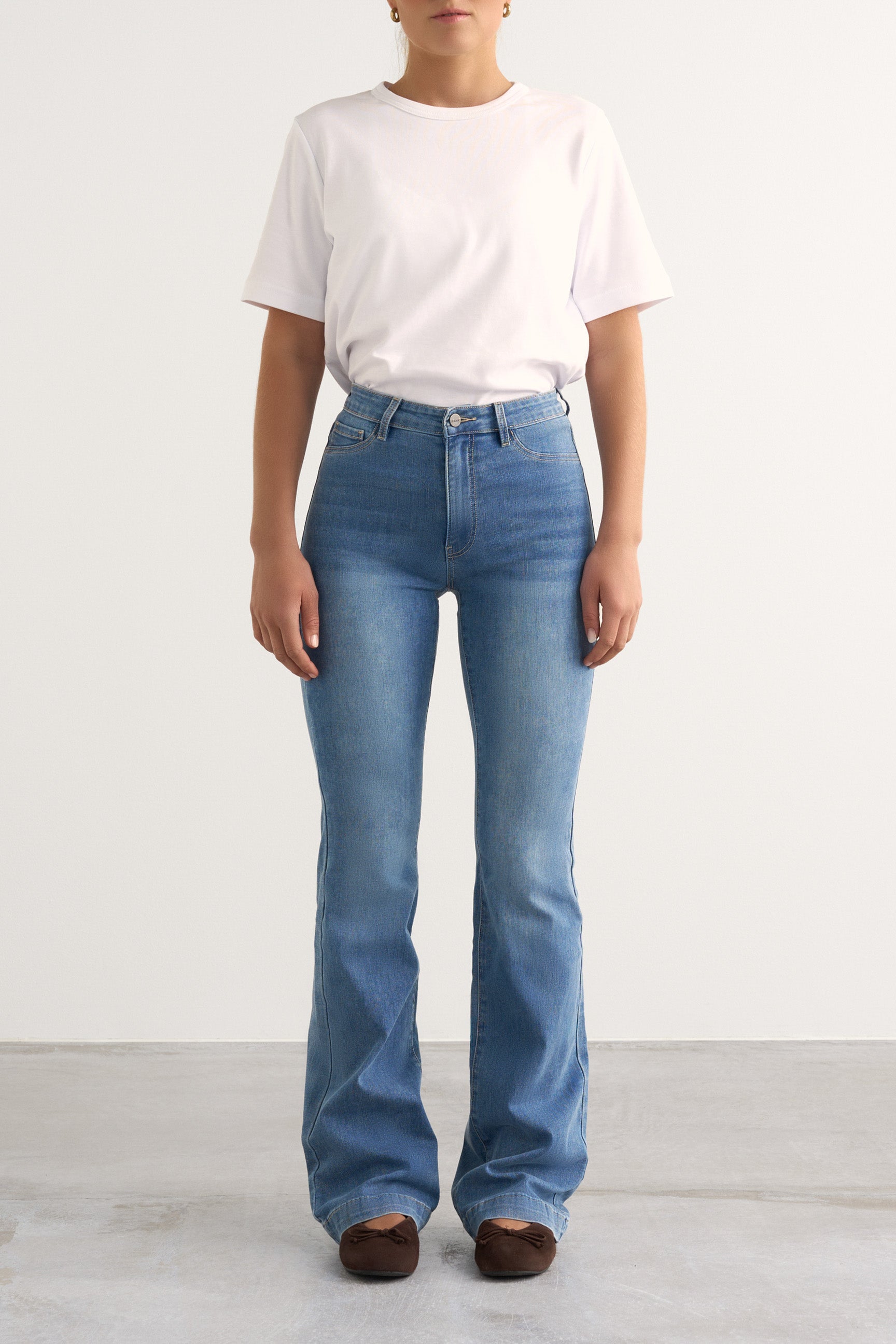 Flare Jeans - for dame - Famme - Jeans