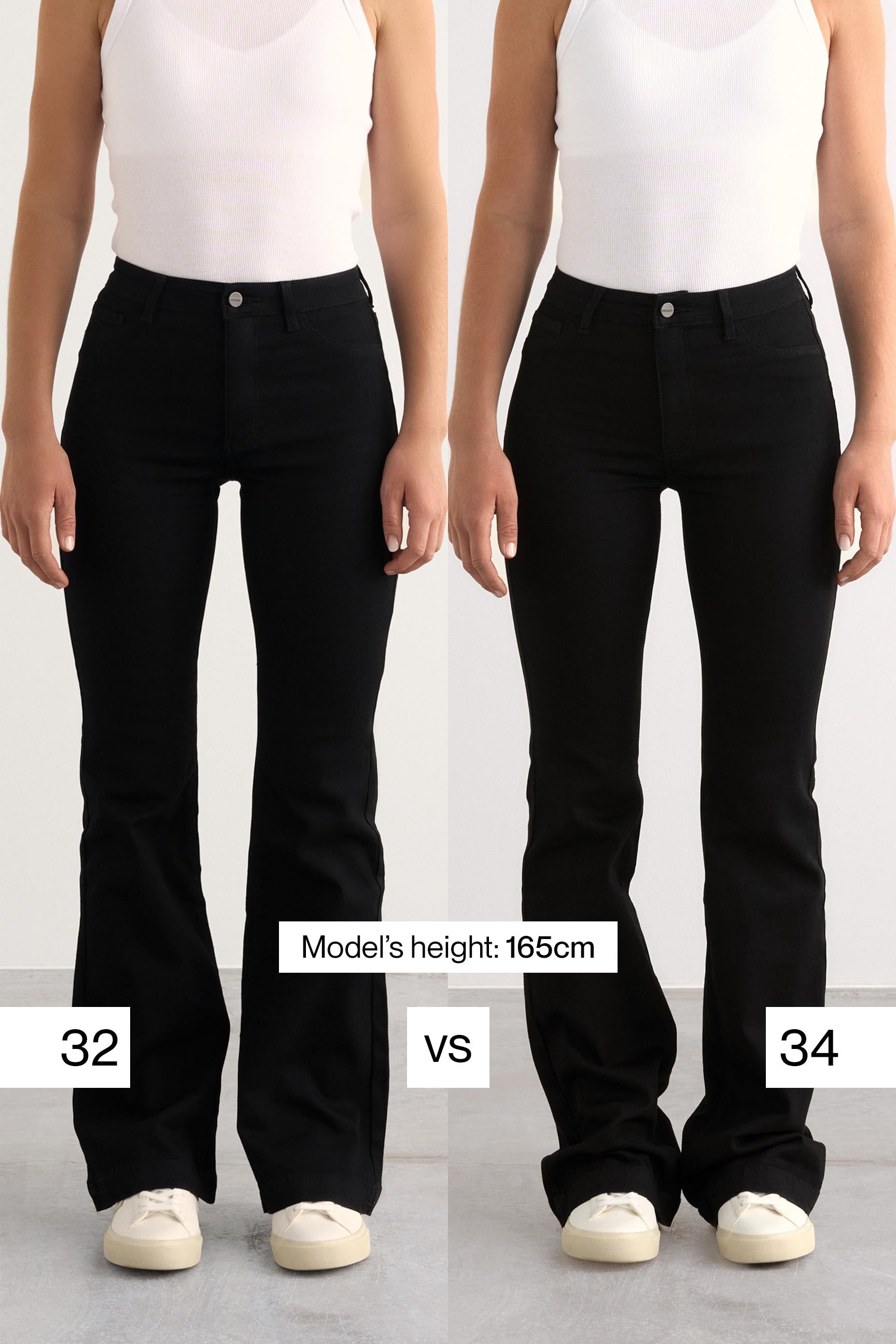 Flare Jeans - for dame - Famme - Jeans