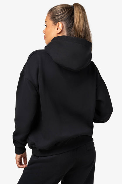 Black Oversized Hoodie - for dame - Famme - Hoodie