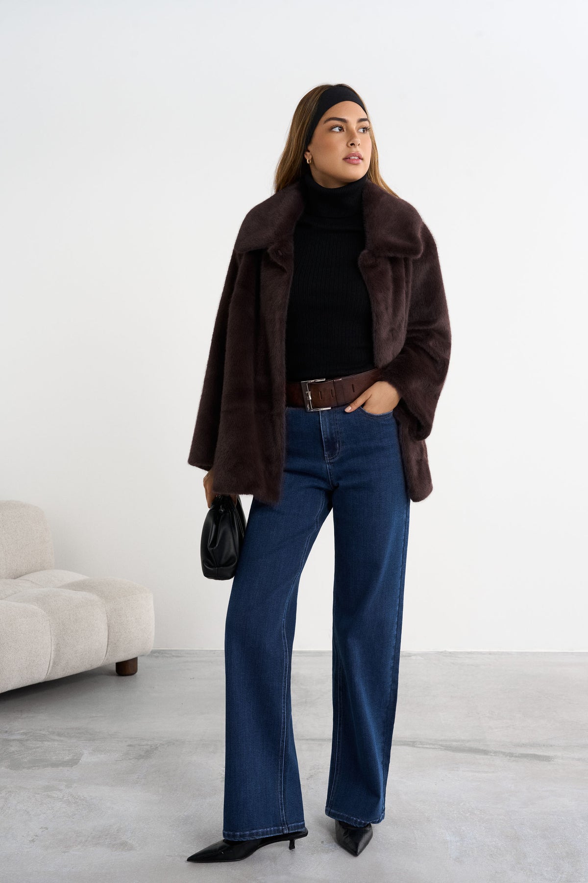 Courchevel Faux Fur Jas