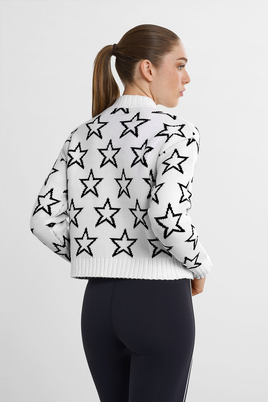 Chunky gebreide sterrentrui