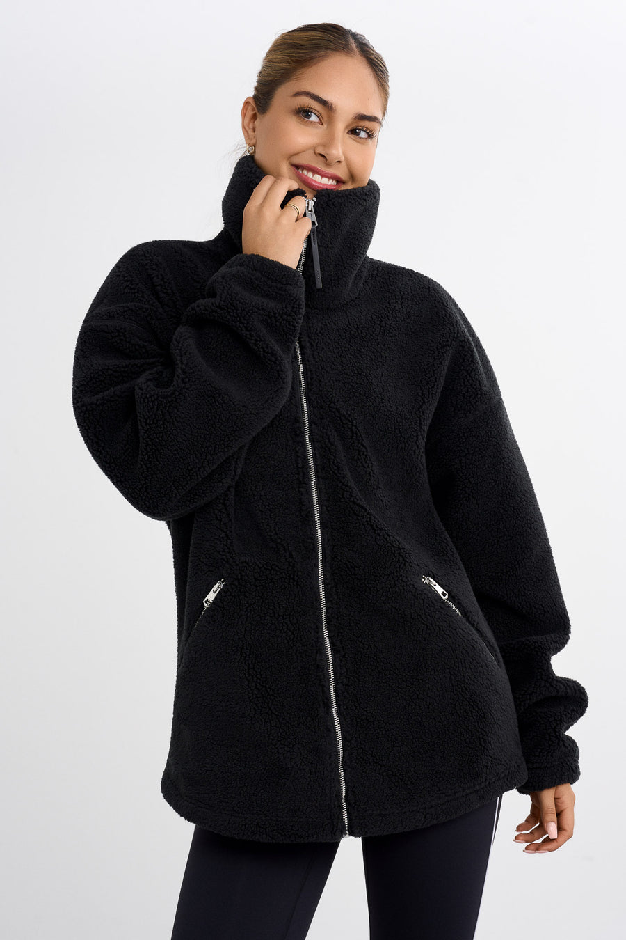 Fleece Jacket · Black