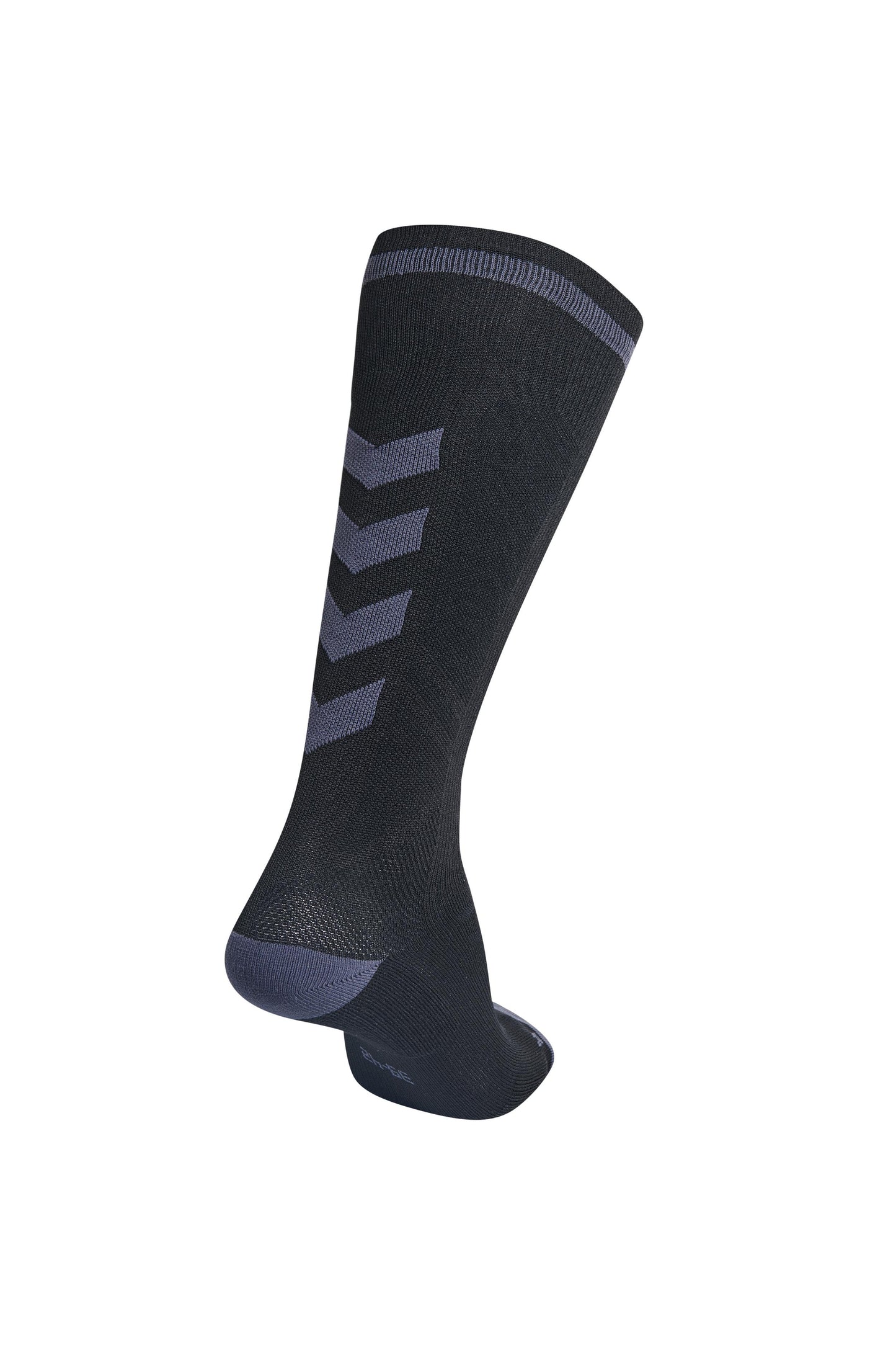 HUMMEL - Elite Indoor Sock High - Black/asphalt