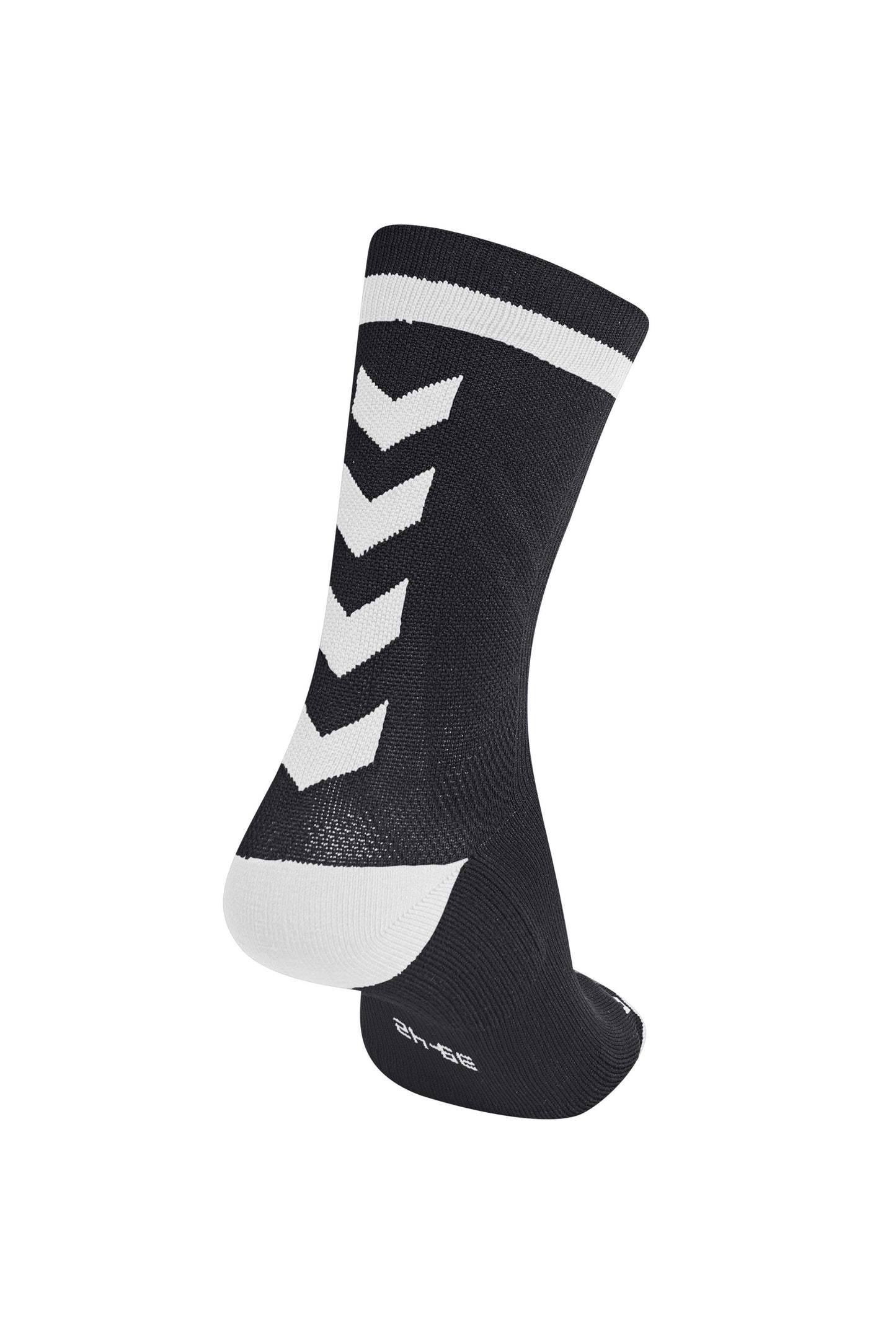 HUMMEL - Elite Indoor Sock Low - Black/white