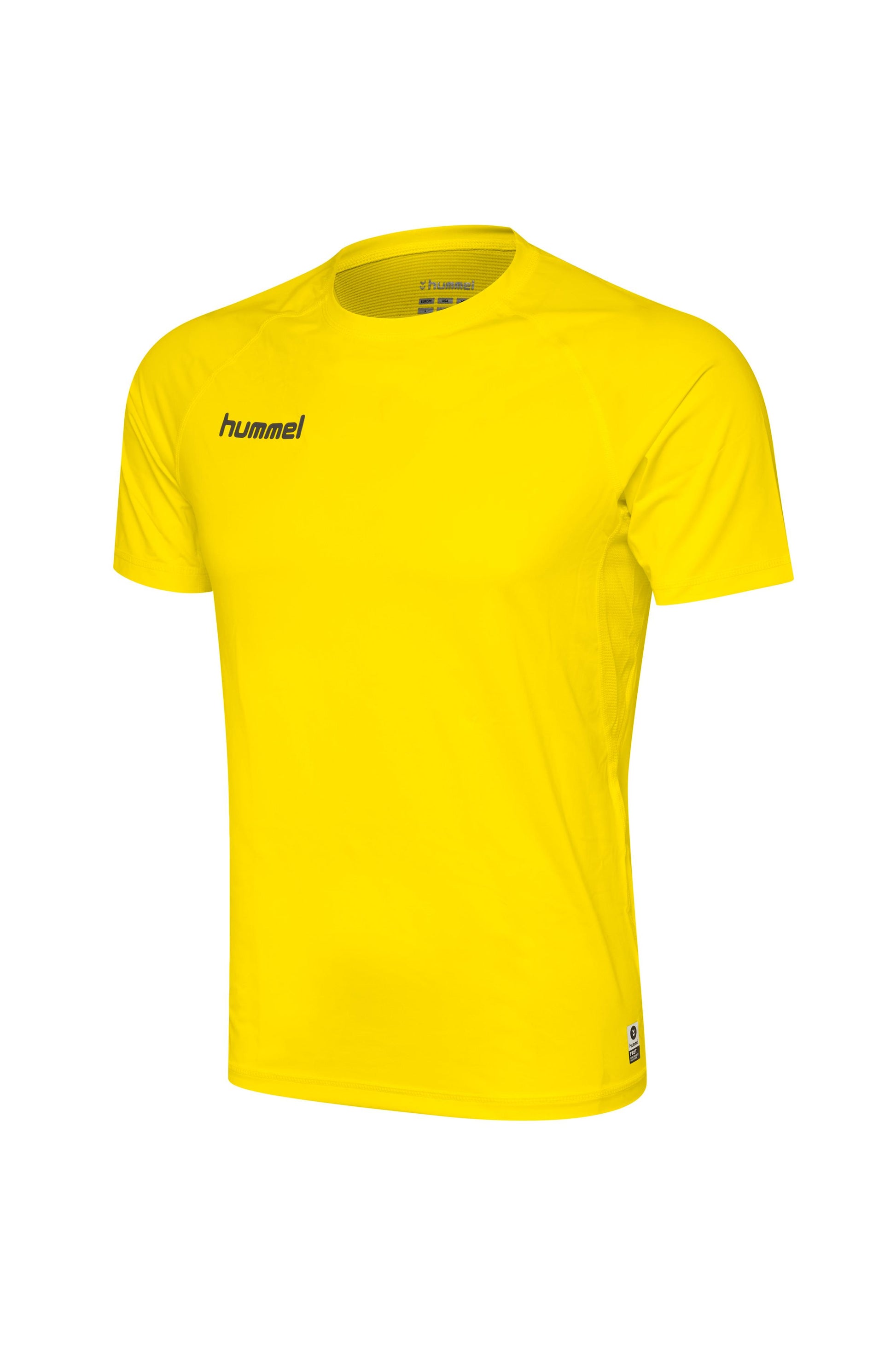 HUMMEL - Hml First Performance Jersey S/s - Blazing Yellow