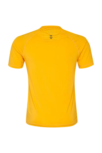 HUMMEL - Hml First Performance Jersey S/s - Sports Yellow