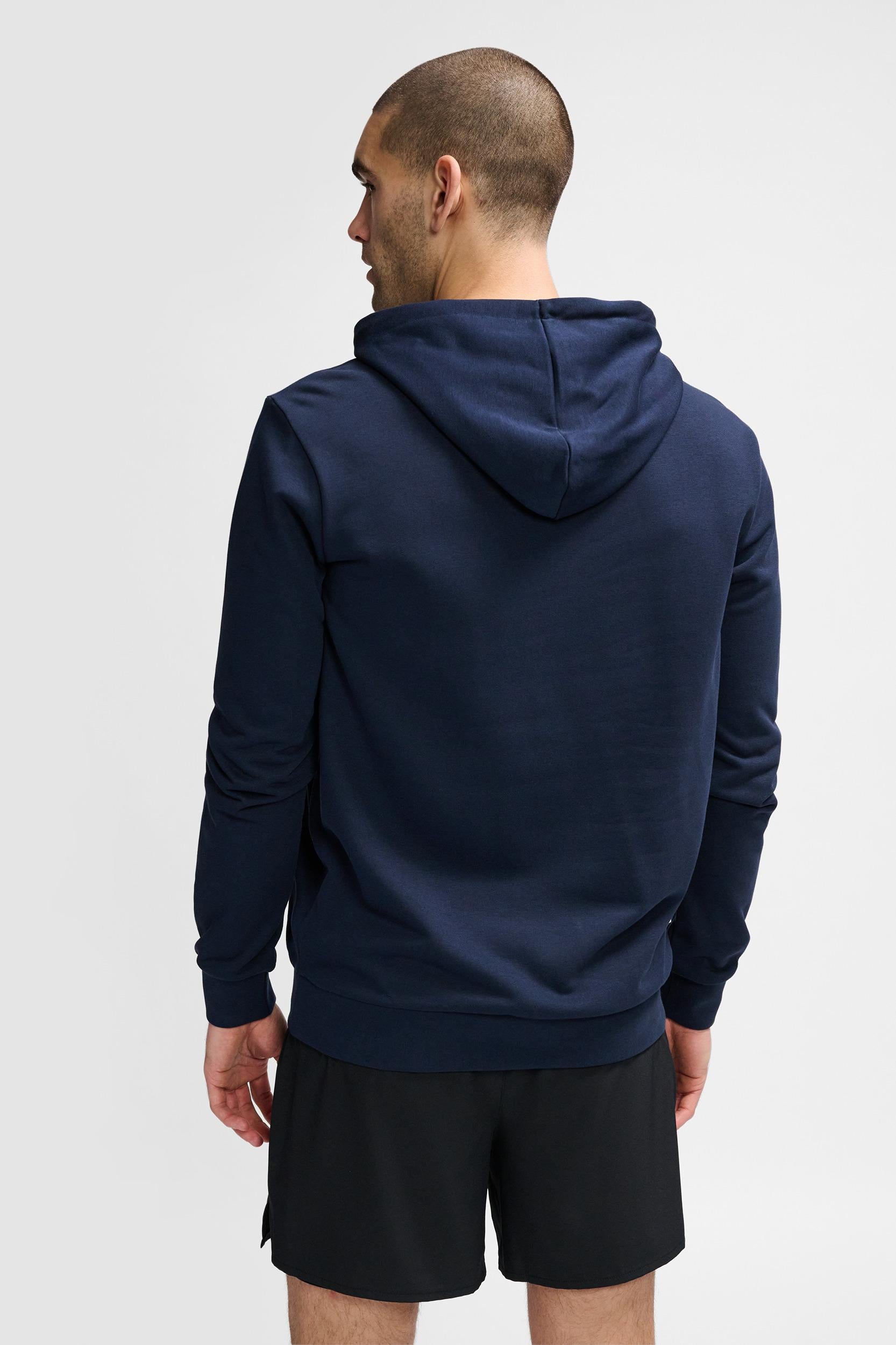 HUMMEL - Hmlactive Co Hoodie - Total Eclipse