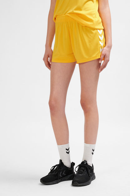 HUMMEL - Hmlcore Xk Poly Shorts Woman - Sports Yellow