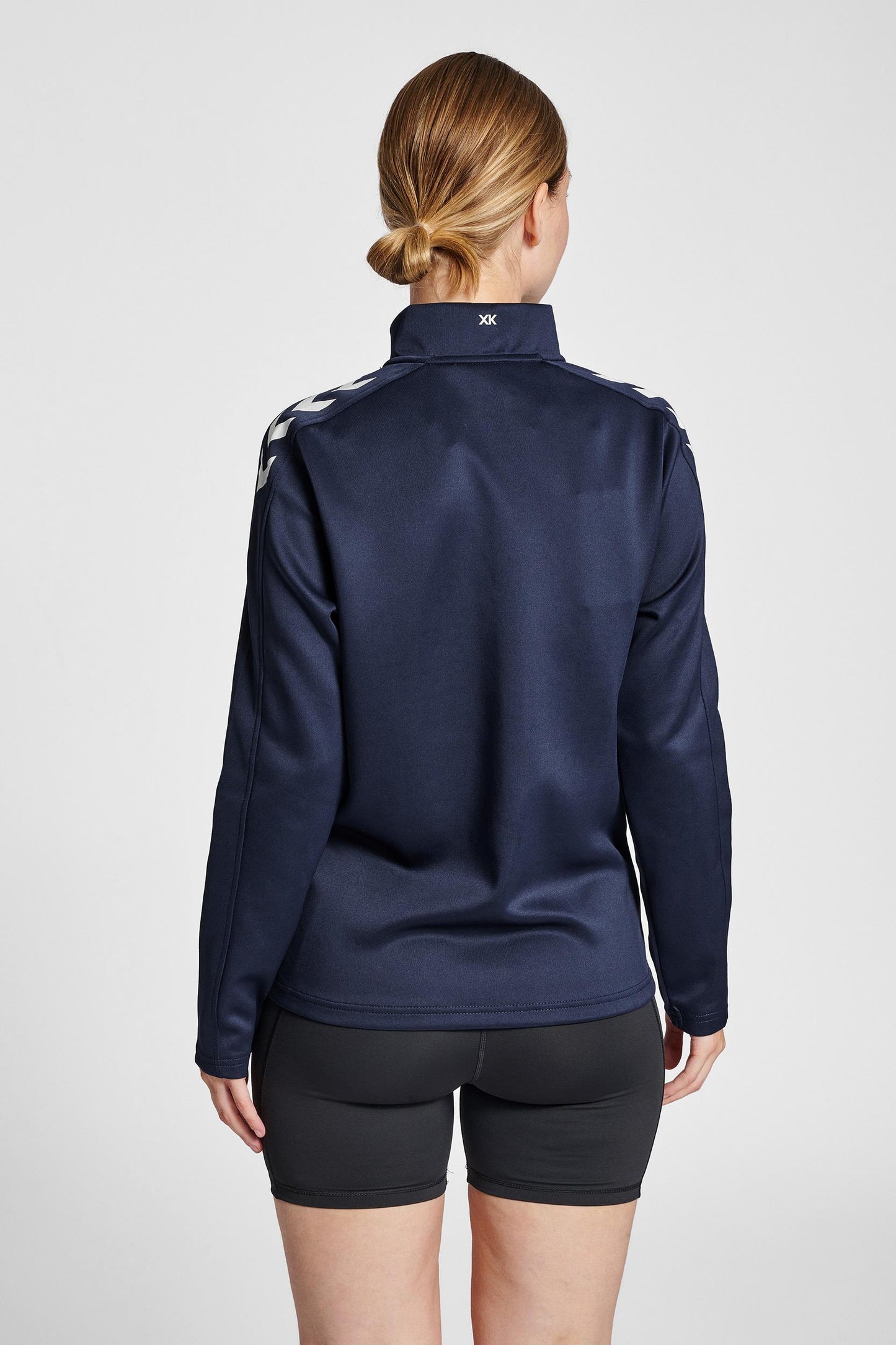 HUMMEL - Hmlcore Xk Poly Zip Sweat Woman - Marine