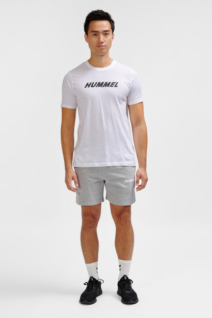 HUMMEL - Hmlelemental Logo Cotton Tee - White