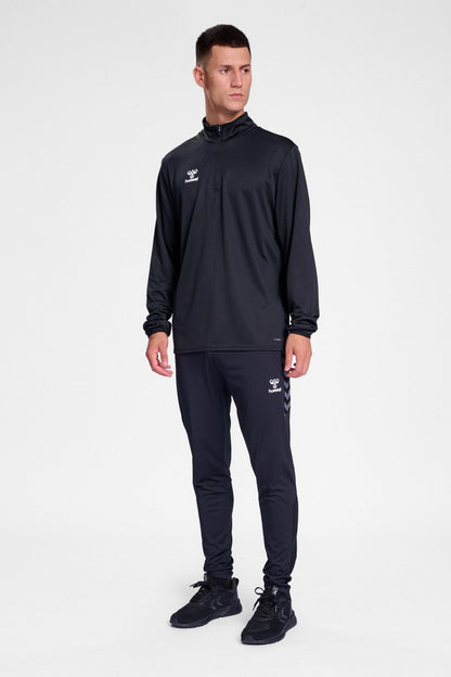 HUMMEL - Hmlessential Half-zip - Black