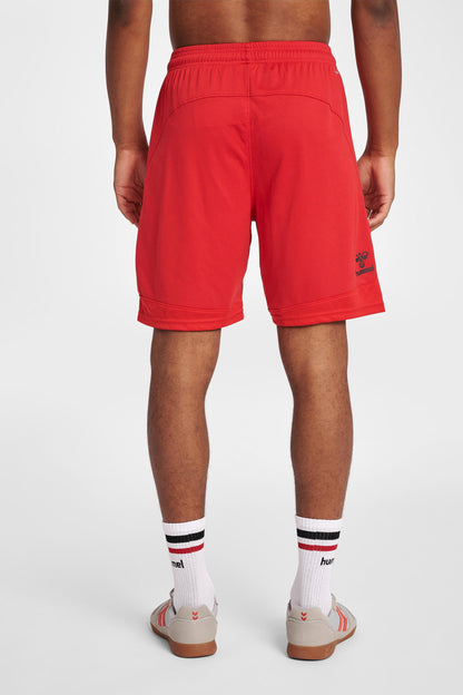 HUMMEL - Hmllead Poly Shorts - True Red