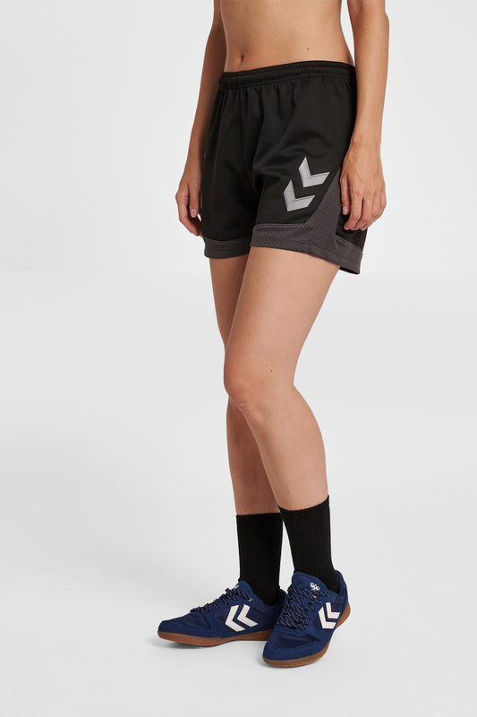 HUMMEL - Hmllead Womens Poly Shorts - Black