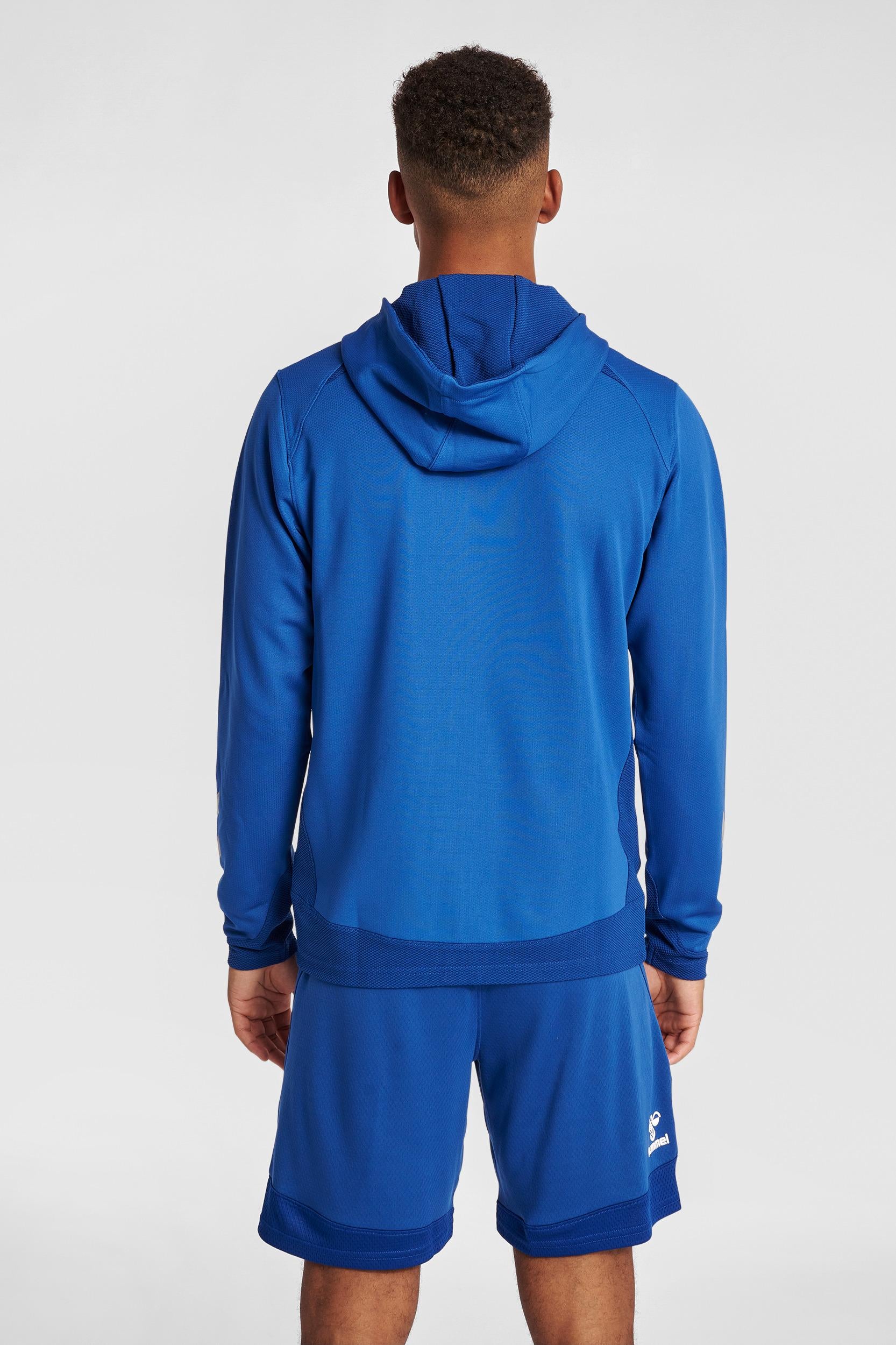 HUMMEL - Hmllead Zip Poly Hoodie - True Blue