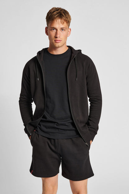 HUMMEL - Hmlred Classic Zip Hoodie - Black