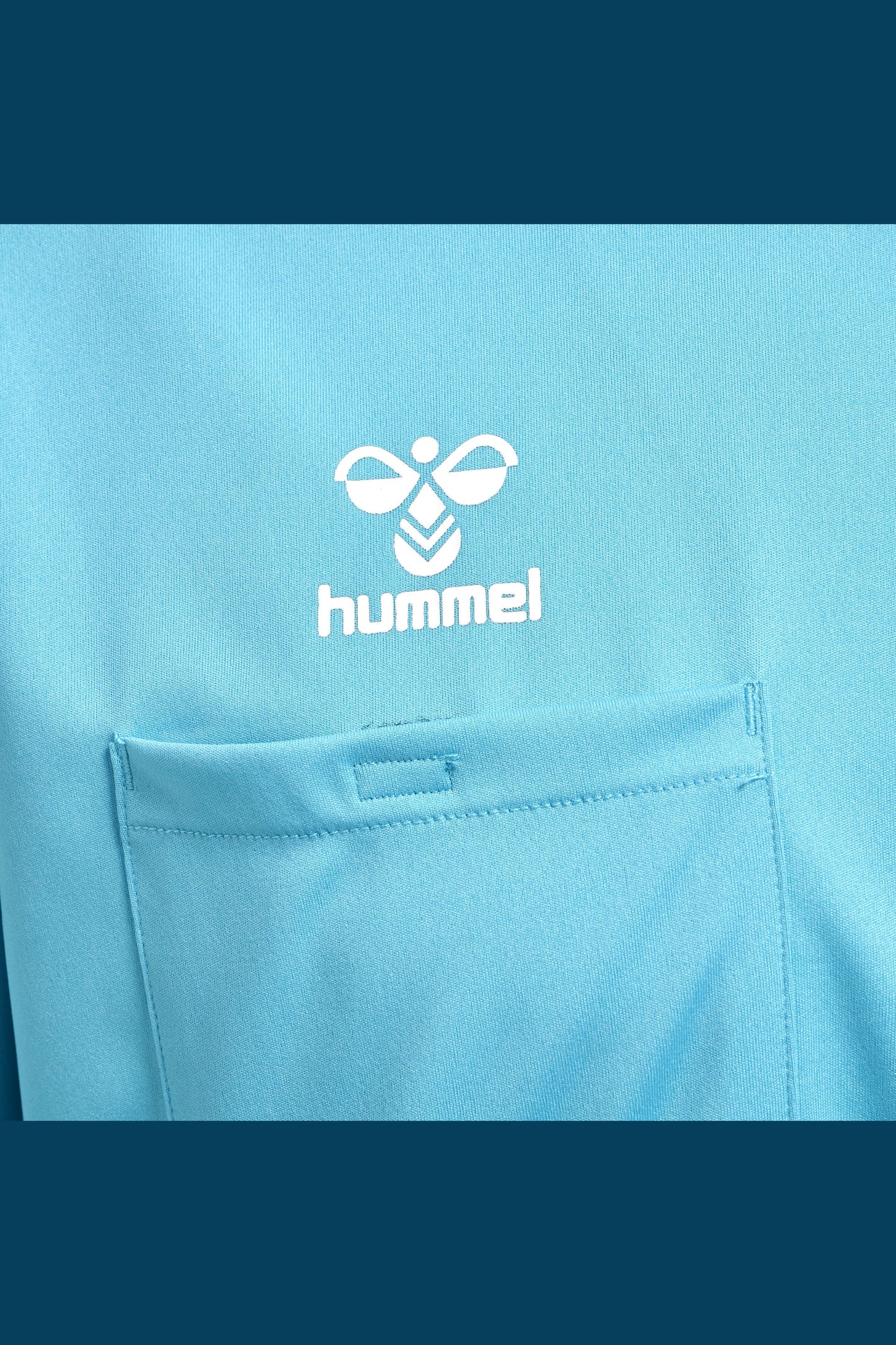 HUMMEL - Hmlreferee Chevron Jersey S/s - Scuba Blue