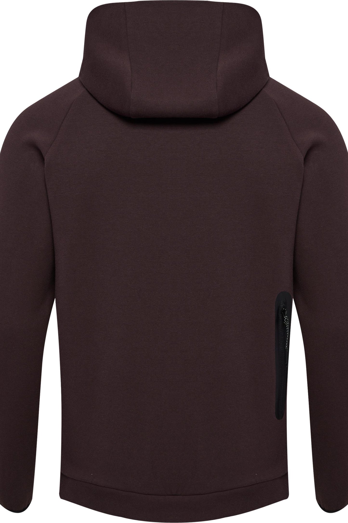 HUMMEL - Hmltech Fleece Regular Zip Hoodie - Chocolate Plum