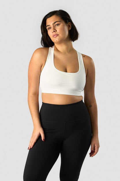 ICANIWILL - Classic Sports Bra - White