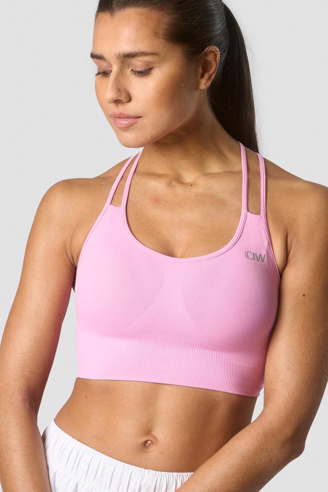 ICANIWILL - Define Seamless Sports Bra - Cool Pink