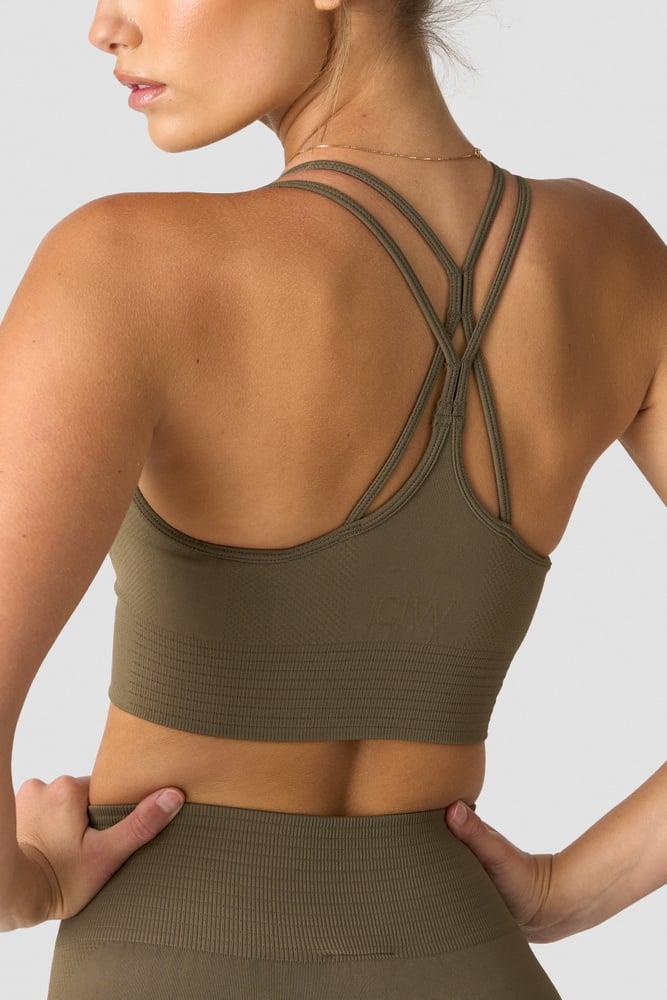 ICANIWILL - Define Seamless Sports Bra - Dark Sand