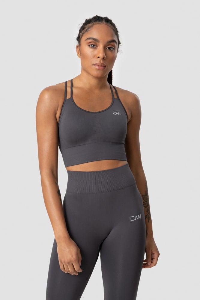 ICANIWILL - Define Seamless Sports Bra - Graphite