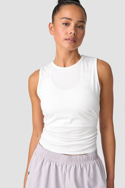 ICANIWILL - Empowering Open Back Tank - White