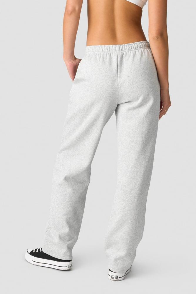 ICANIWILL - Everyday Straight Leg Sweatpants - Light Grey Melange