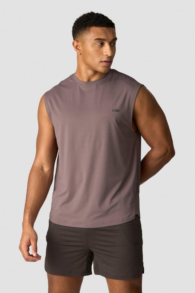 ICANIWILL - Stride Sleeveless T-shirt - Midnight Purple