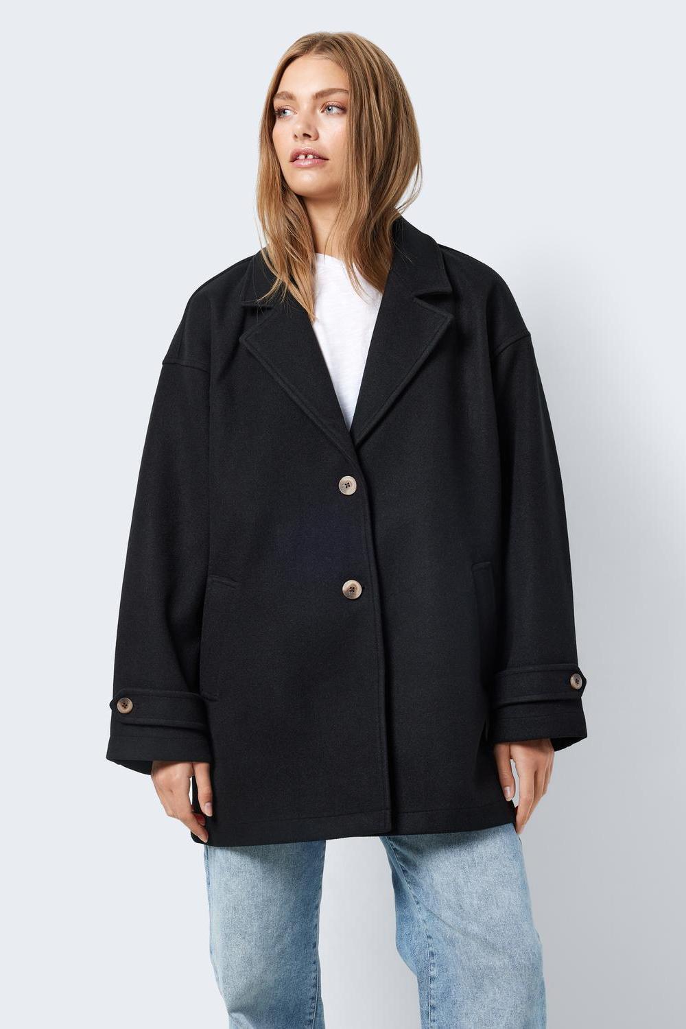 NOISY MAY - Alicia Ls Oversize Blazer - Black