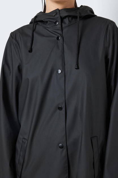 NOISY MAY - Sky L/s A-line Raincoat - Black