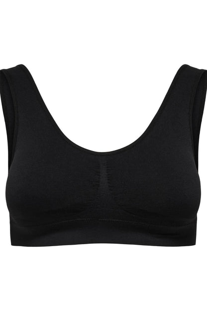 ONLYPLAY - Mira-2 Seam Bra - Black