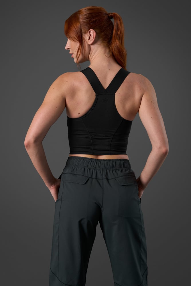 reboot 2-in-1 sports bra black