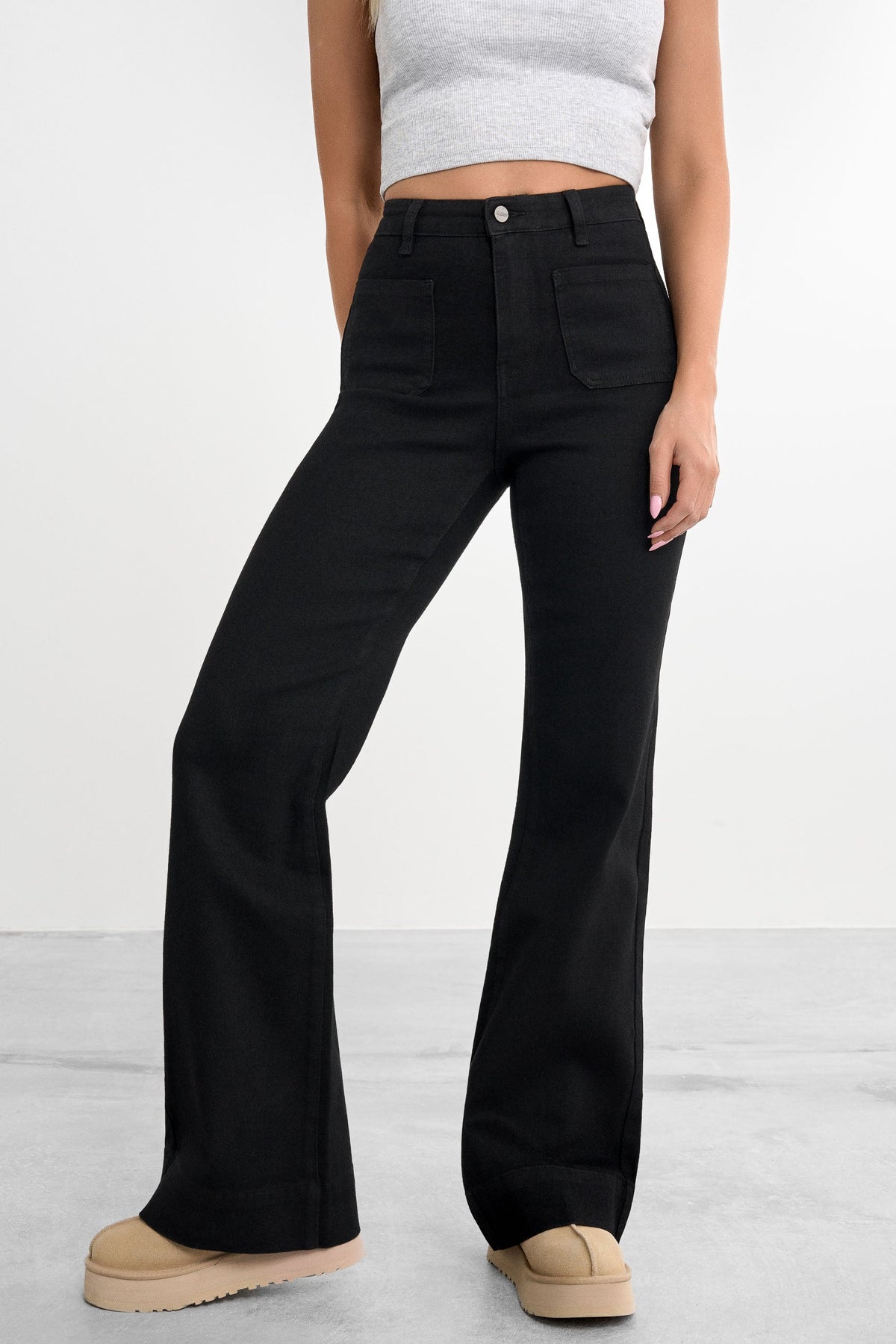 Retro flared jeans