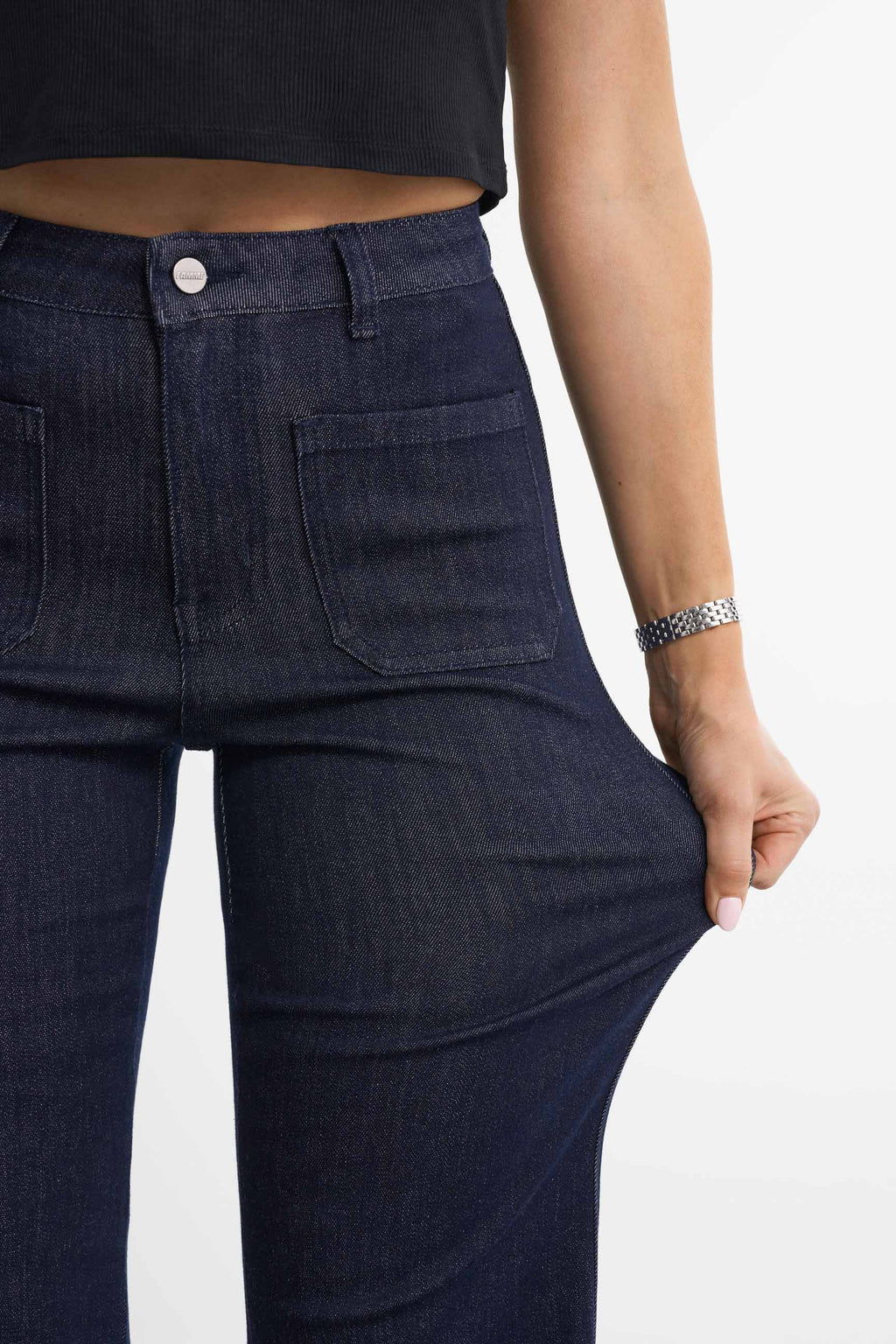 Retro flared jeans