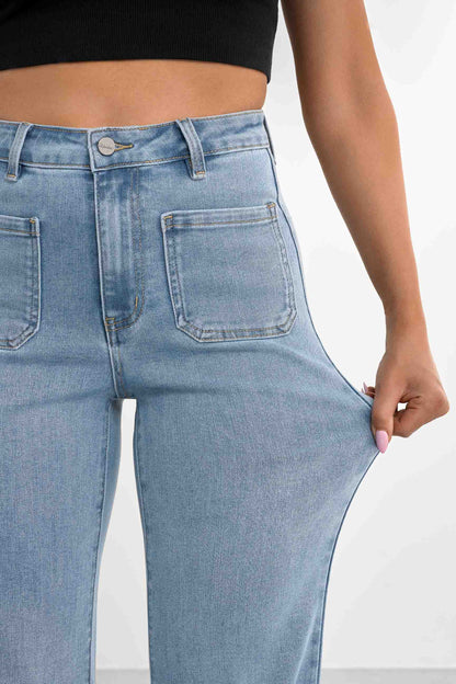Retro flared jeans