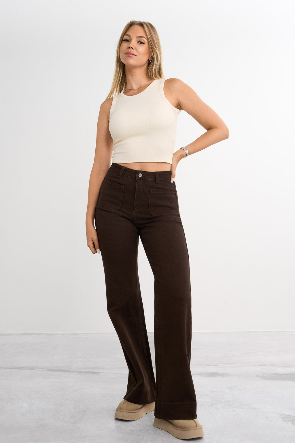 Retro flared jeans