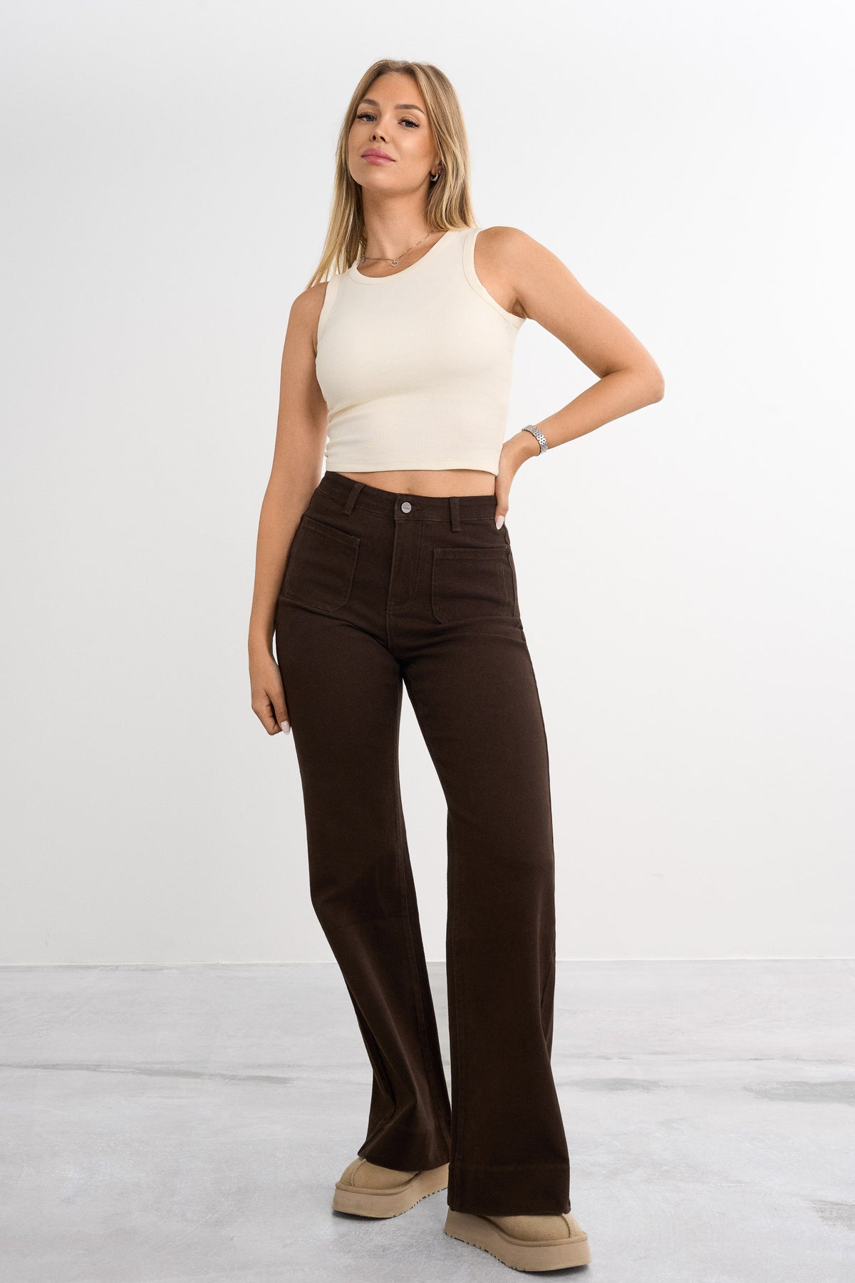 Retro flared jeans