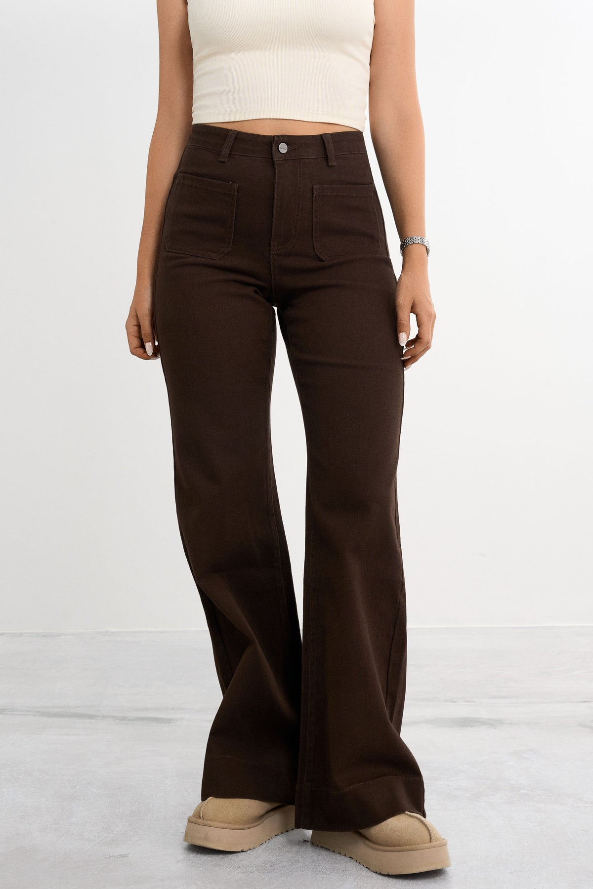 Retro flared jeans
