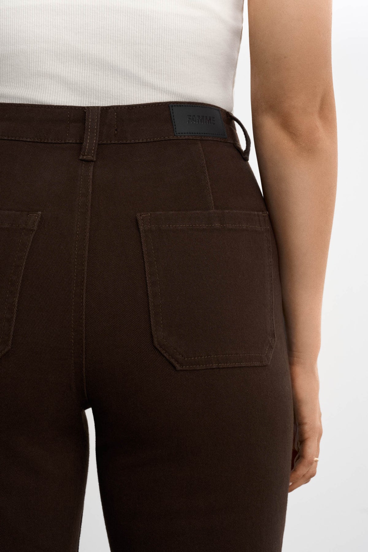 Retro flared jeans