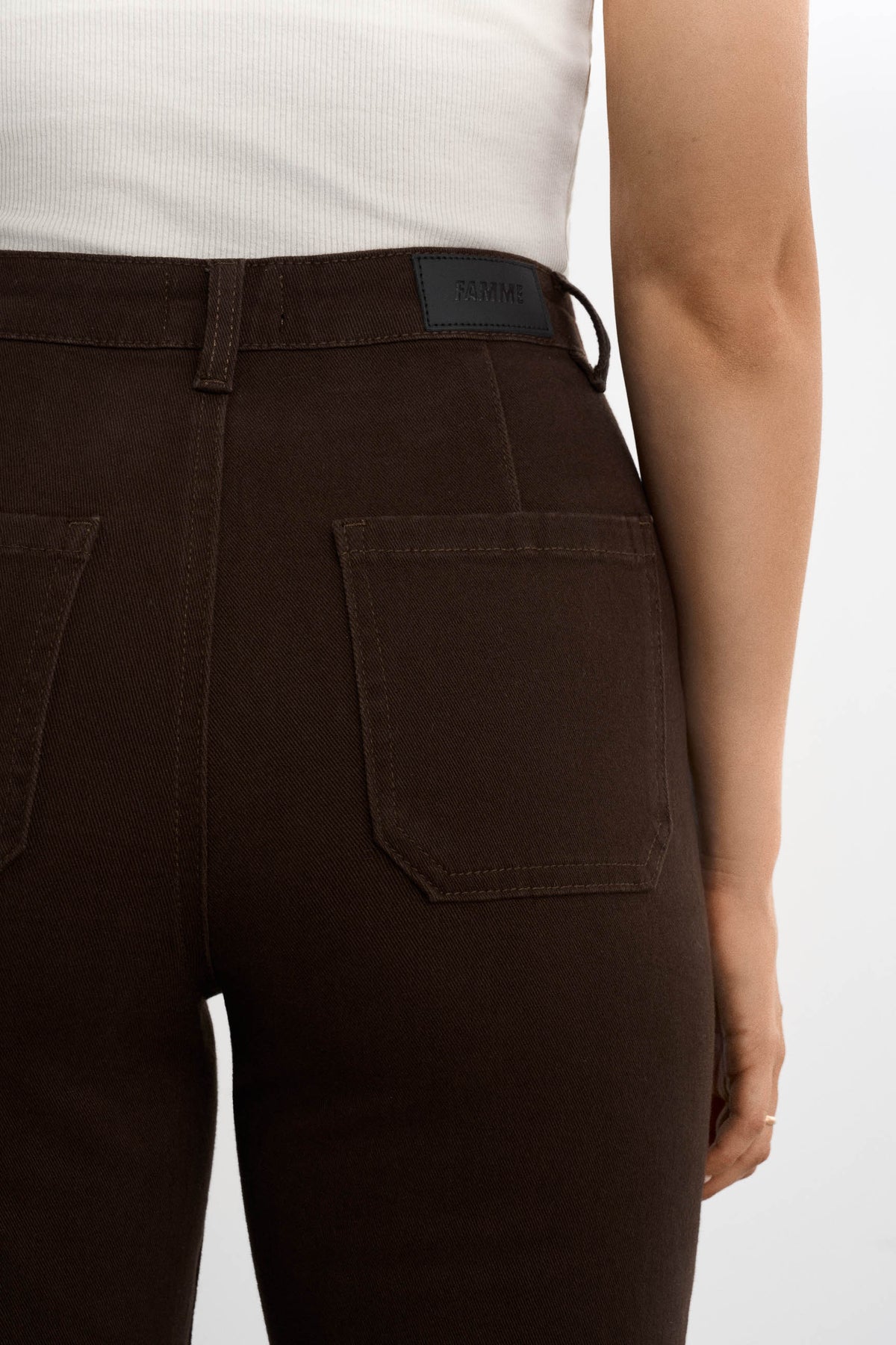 Retro flared jeans