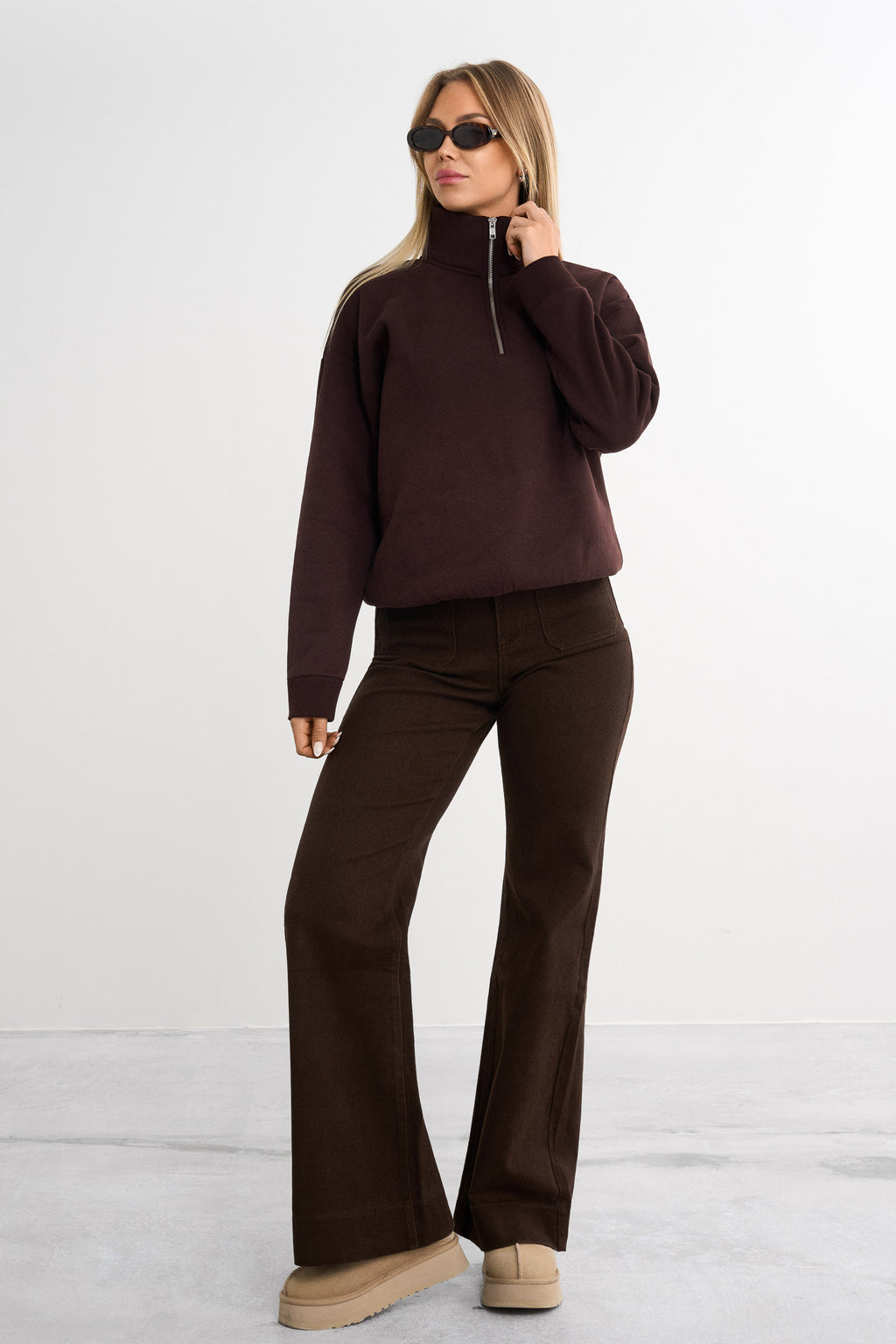 Retro flared jeans