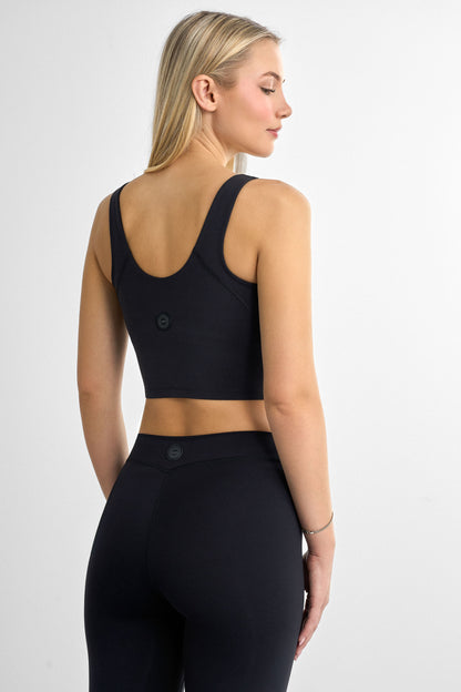 Softy Crop Top - for kvinde - FAMME - Sports Bra
