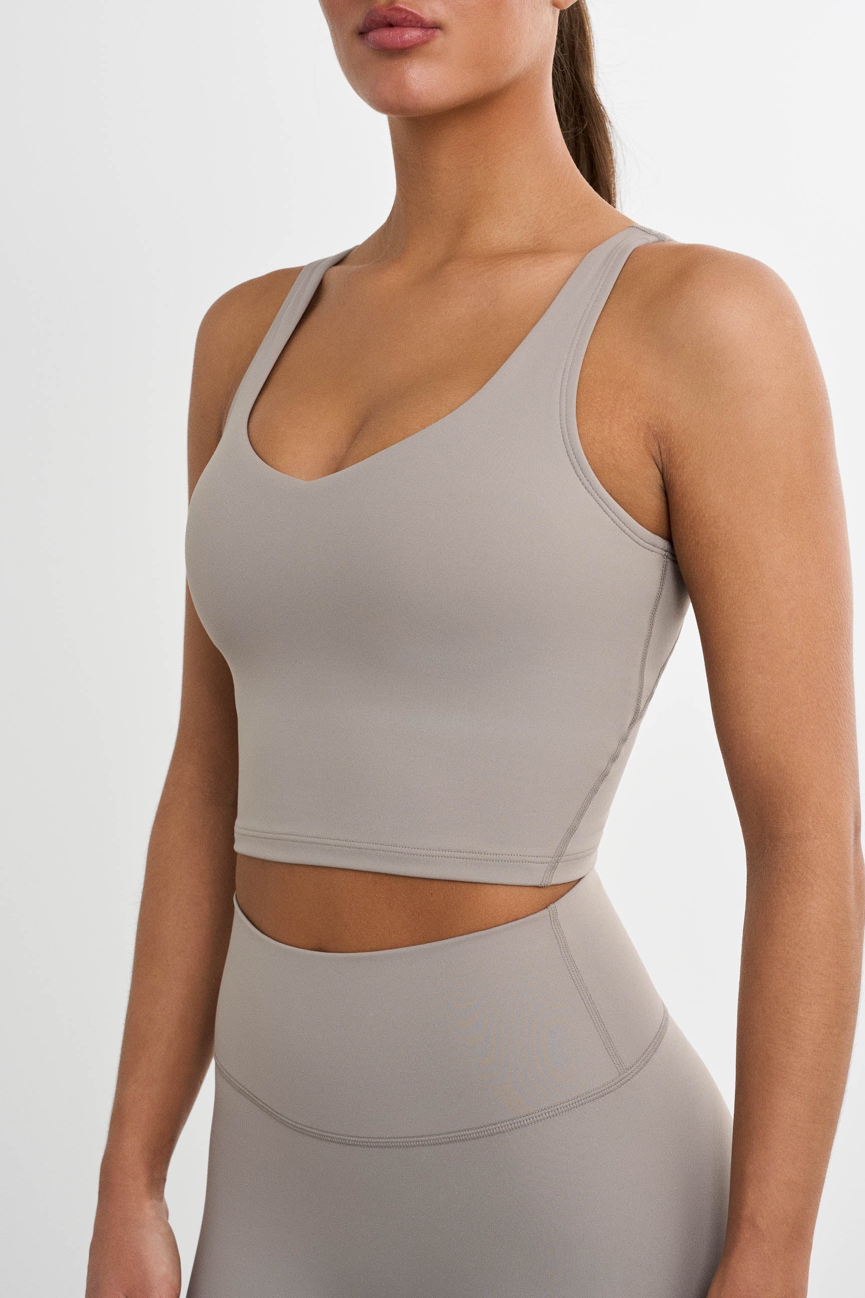 Softy Crop Top - for dame - Famme - Sports Bra