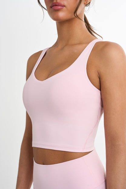 Softy Crop Top - for dame - Famme - Sports Bra
