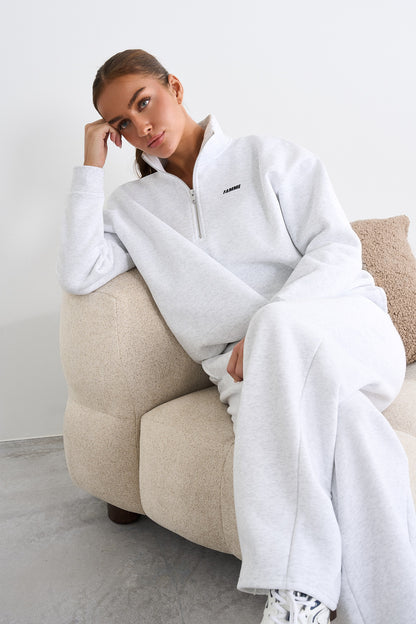 Sweatpants met rechte pijpen