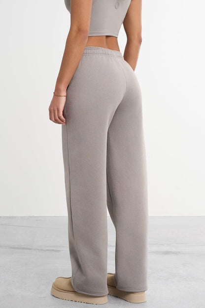 Sweatpants met rechte pijpen