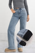 Warmhoudende Baggy Jeans