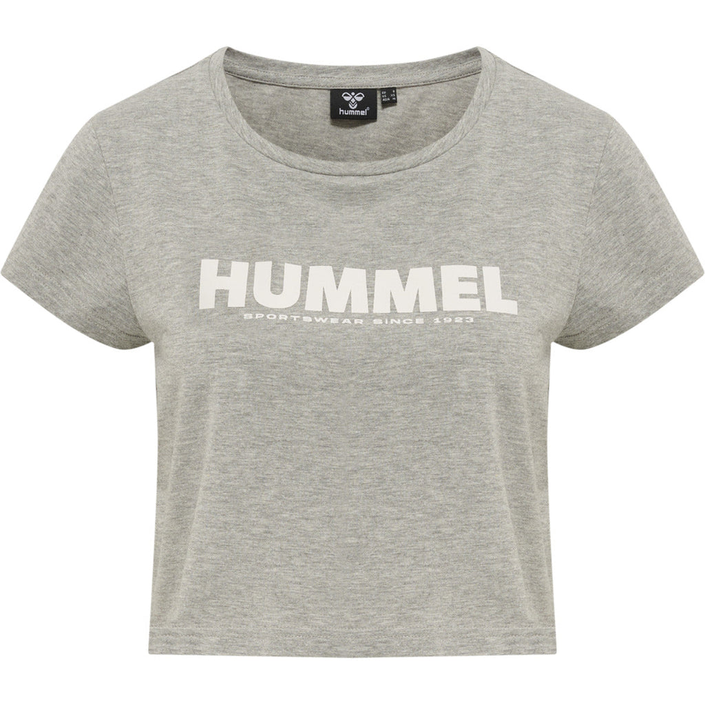 Hummel - Damesshirt Legacy Grey Melange