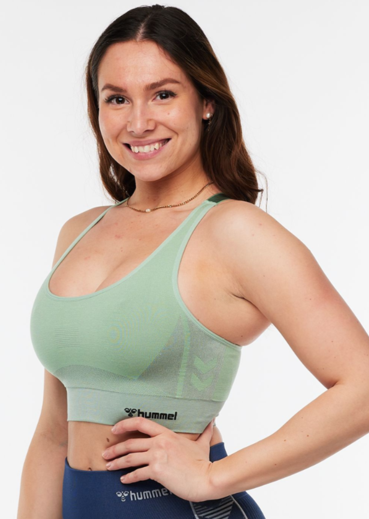 Clea Seamless Sports Top - Chinois Green