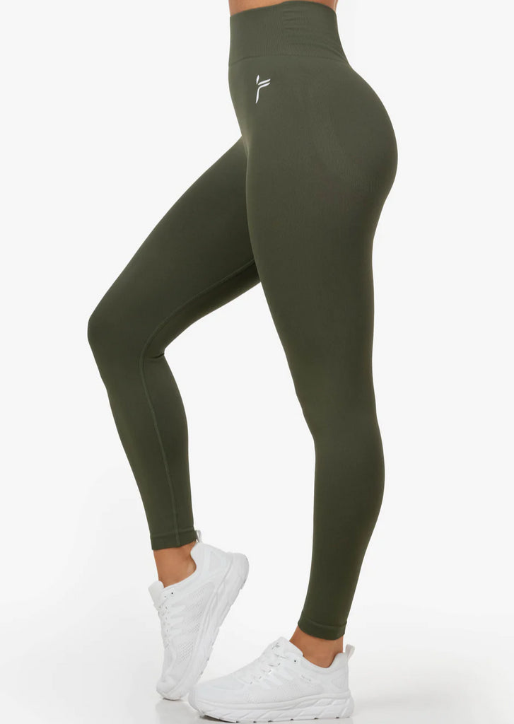 FAMME - LUNGE TIGHTS GROEN